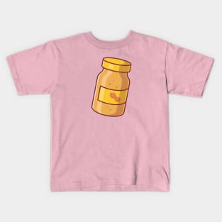 Floating Peanut Jam Cartoon Kids T-Shirt